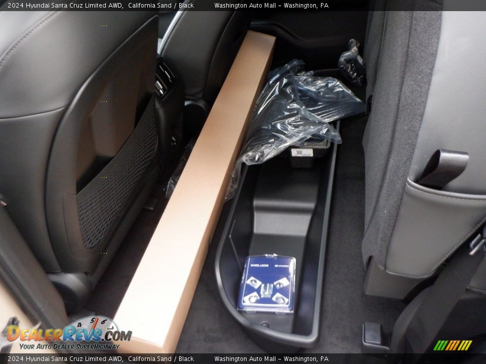 Rear Seat of 2024 Hyundai Santa Cruz Limited AWD Photo #10