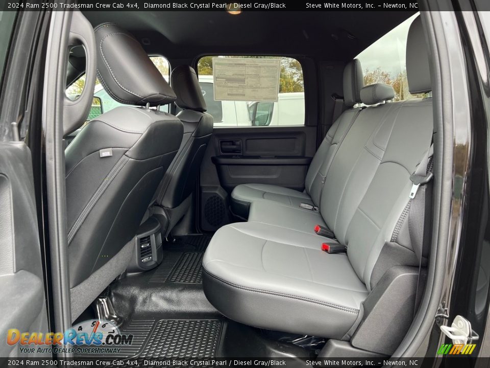 Rear Seat of 2024 Ram 2500 Tradesman Crew Cab 4x4 Photo #14