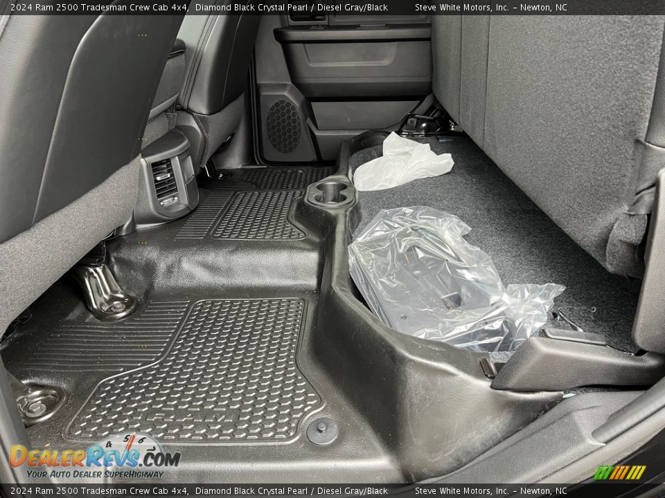 Rear Seat of 2024 Ram 2500 Tradesman Crew Cab 4x4 Photo #15