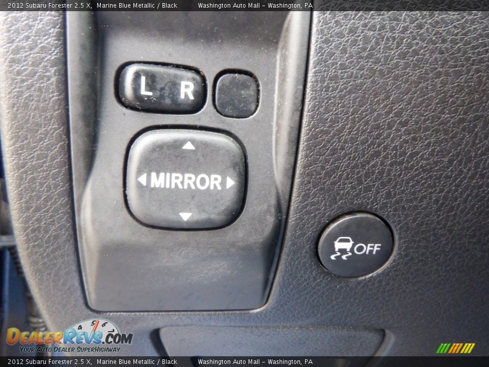 2012 Subaru Forester 2.5 X Marine Blue Metallic / Black Photo #15