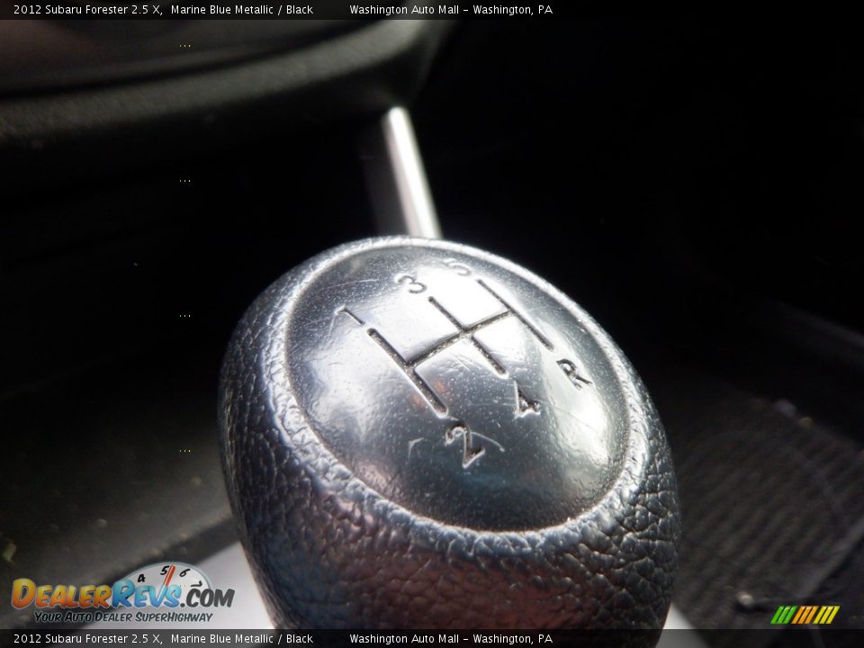 2012 Subaru Forester 2.5 X Marine Blue Metallic / Black Photo #16