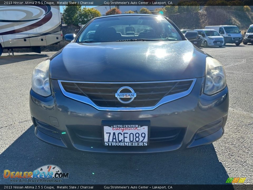 2013 Nissan Altima 2.5 S Coupe Metallic Slate / Charcoal Photo #2