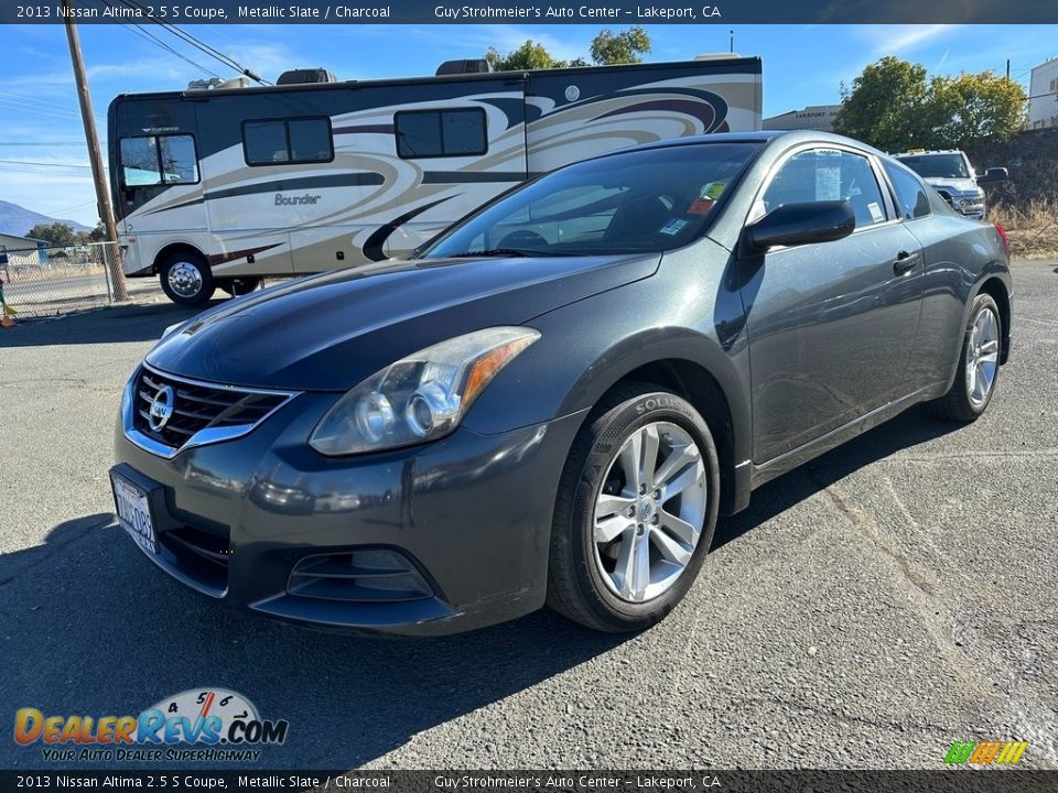 2013 Nissan Altima 2.5 S Coupe Metallic Slate / Charcoal Photo #3