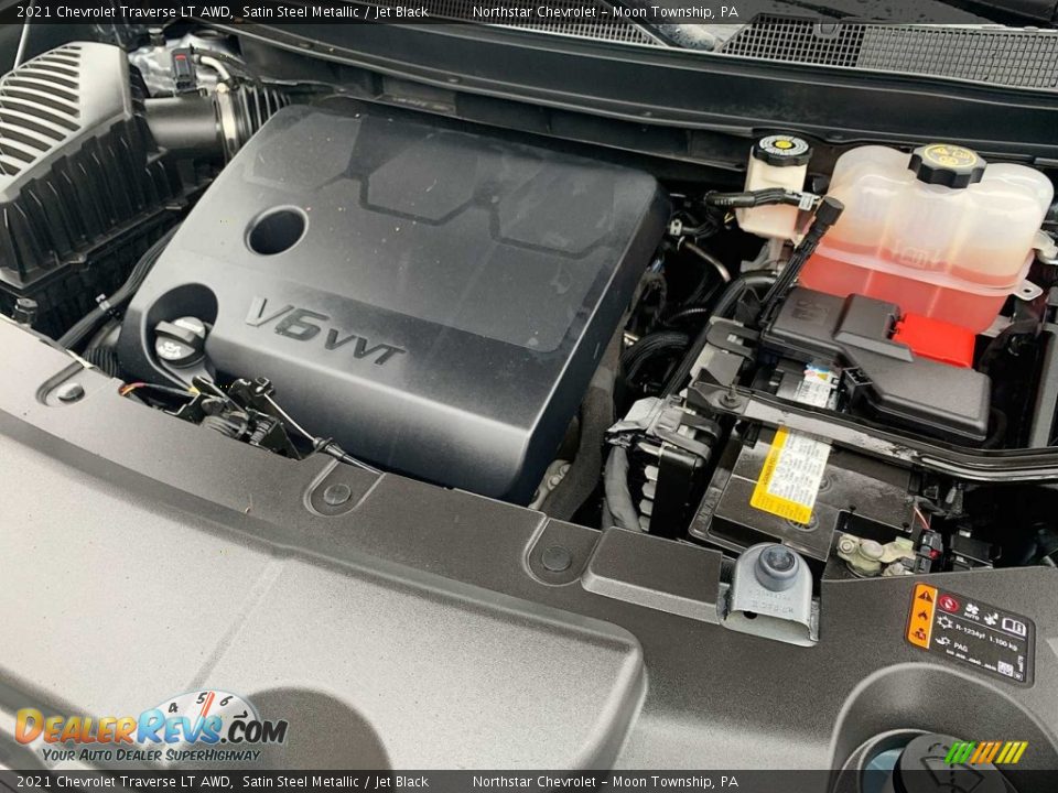 2021 Chevrolet Traverse LT AWD 3.6 Liter DFI DOHC 24-Valve VVT V6 Engine Photo #31