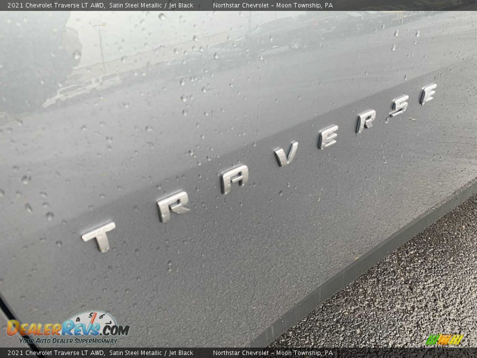 2021 Chevrolet Traverse LT AWD Satin Steel Metallic / Jet Black Photo #32