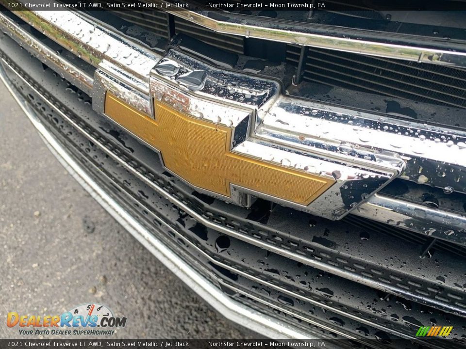 2021 Chevrolet Traverse LT AWD Satin Steel Metallic / Jet Black Photo #33