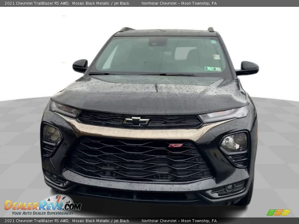 2021 Chevrolet TrailBlazer RS AWD Mosaic Black Metallic / Jet Black Photo #3