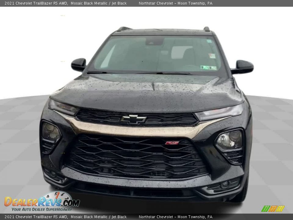 2021 Chevrolet Trailblazer RS AWD Mosaic Black Metallic / Jet Black Photo #3