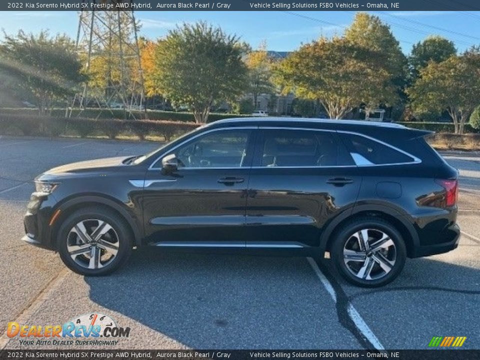 2022 Kia Sorento Hybrid SX Prestige AWD Hybrid Aurora Black Pearl / Gray Photo #1