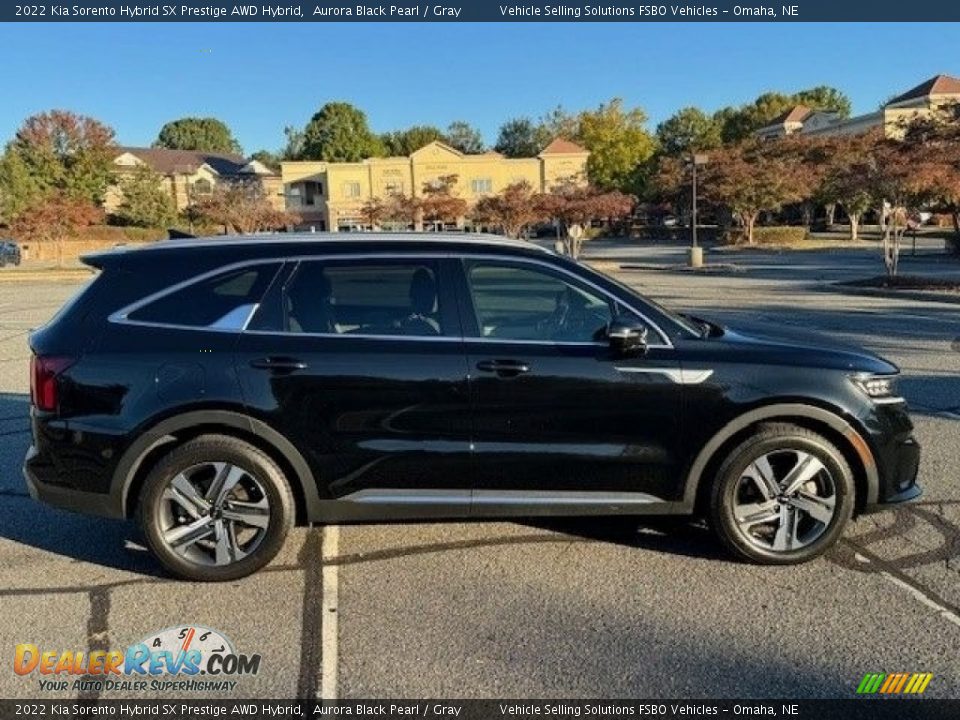 Aurora Black Pearl 2022 Kia Sorento Hybrid SX Prestige AWD Hybrid Photo #3