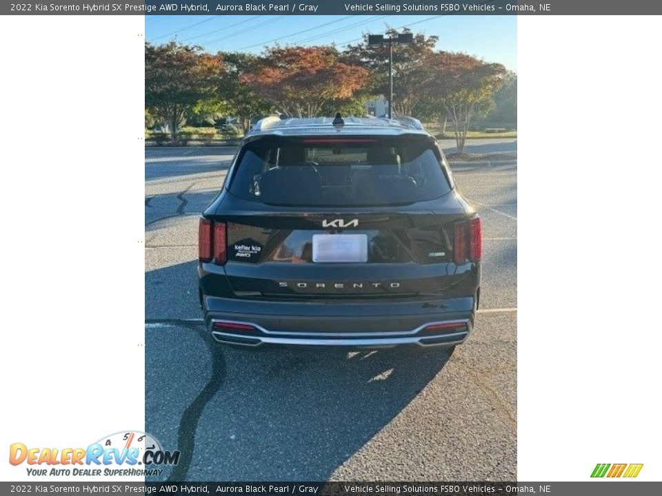 2022 Kia Sorento Hybrid SX Prestige AWD Hybrid Aurora Black Pearl / Gray Photo #4