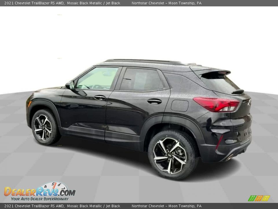 2021 Chevrolet Trailblazer RS AWD Mosaic Black Metallic / Jet Black Photo #6