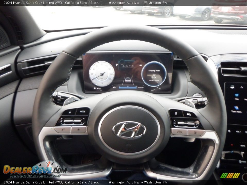 2024 Hyundai Santa Cruz Limited AWD Steering Wheel Photo #28