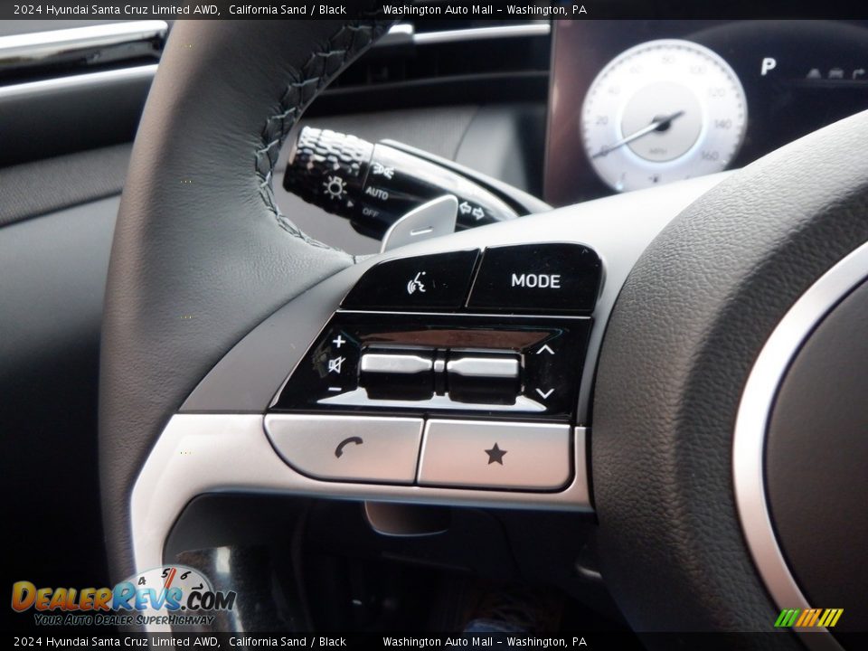 2024 Hyundai Santa Cruz Limited AWD Steering Wheel Photo #29