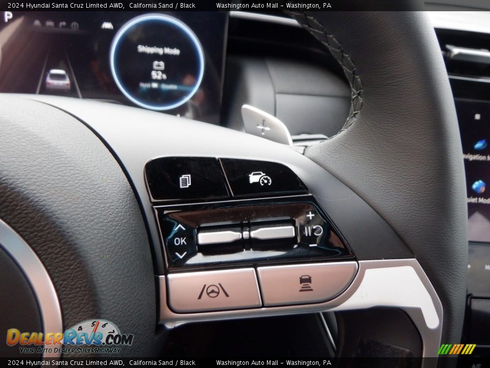 2024 Hyundai Santa Cruz Limited AWD Steering Wheel Photo #30