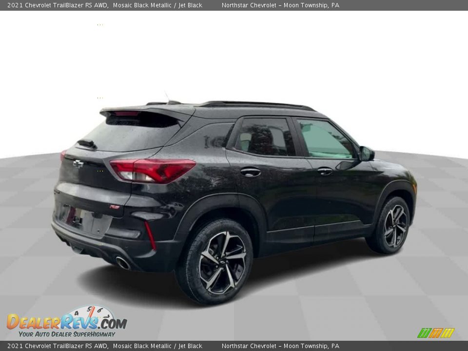 2021 Chevrolet TrailBlazer RS AWD Mosaic Black Metallic / Jet Black Photo #8