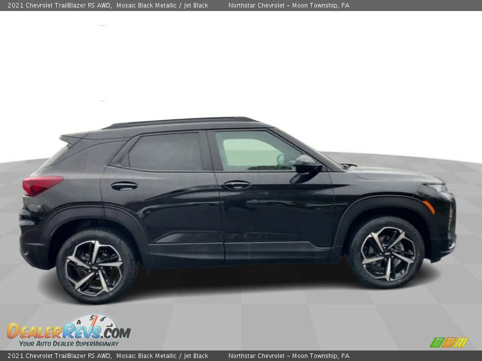 2021 Chevrolet TrailBlazer RS AWD Mosaic Black Metallic / Jet Black Photo #9