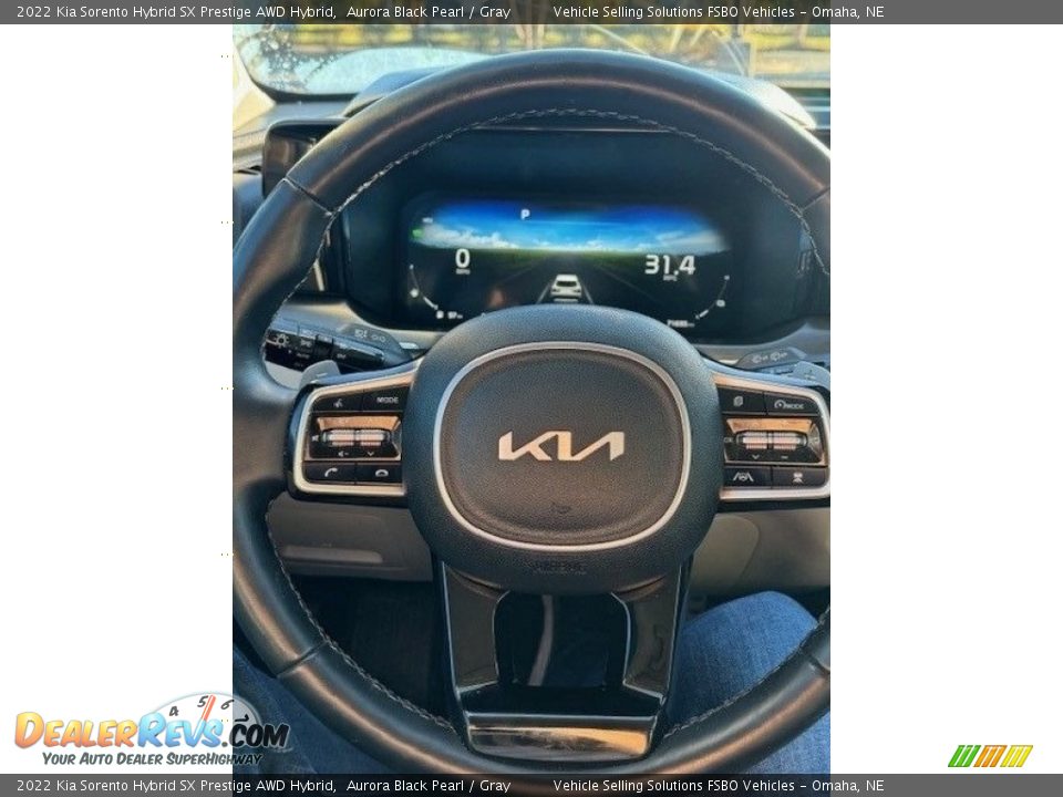 2022 Kia Sorento Hybrid SX Prestige AWD Hybrid Steering Wheel Photo #6