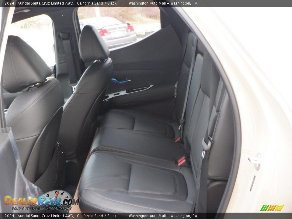 Rear Seat of 2024 Hyundai Santa Cruz Limited AWD Photo #33