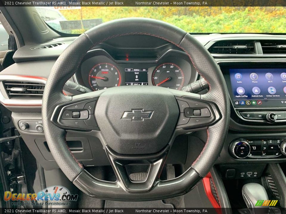 2021 Chevrolet Trailblazer RS AWD Steering Wheel Photo #11