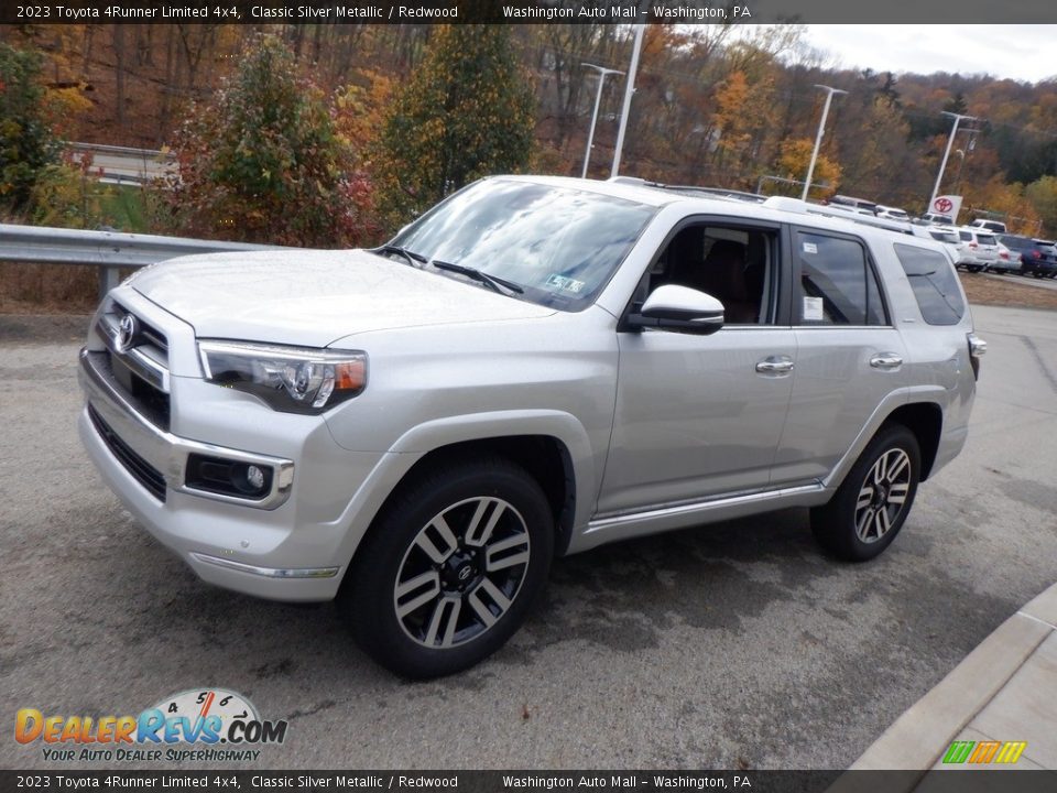 2023 Toyota 4Runner Limited 4x4 Classic Silver Metallic / Redwood Photo #6