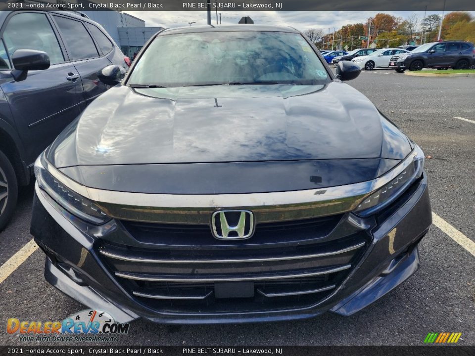 2021 Honda Accord Sport Crystal Black Pearl / Black Photo #2