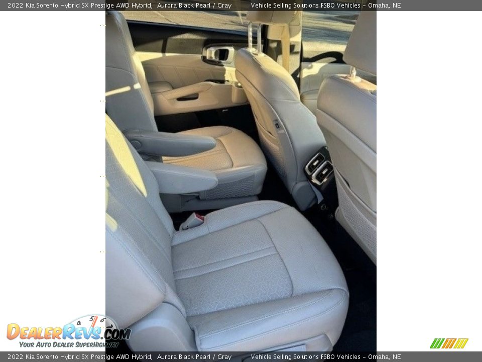 Rear Seat of 2022 Kia Sorento Hybrid SX Prestige AWD Hybrid Photo #12