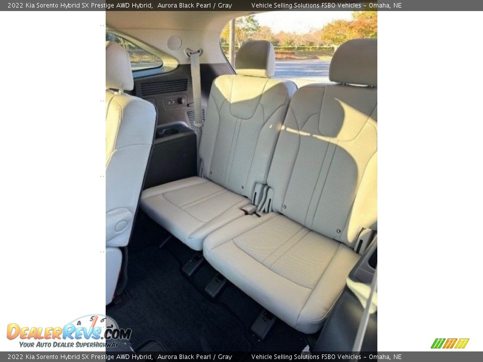 Rear Seat of 2022 Kia Sorento Hybrid SX Prestige AWD Hybrid Photo #13