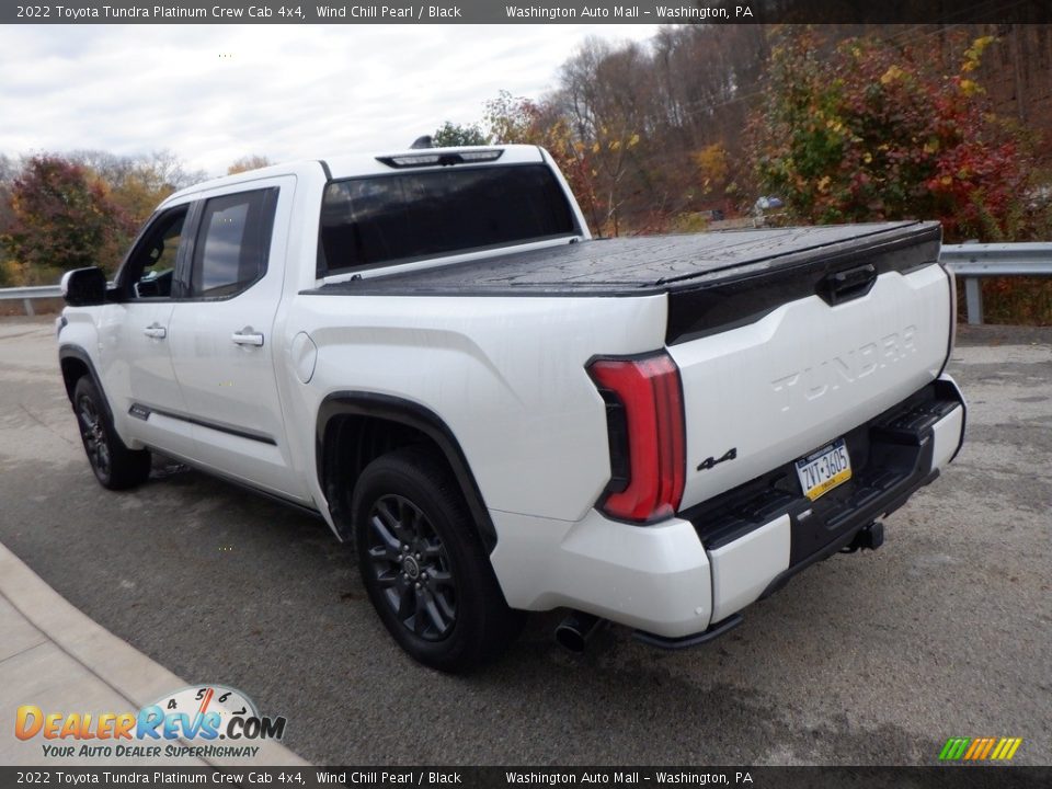 2022 Toyota Tundra Platinum Crew Cab 4x4 Wind Chill Pearl / Black Photo #10