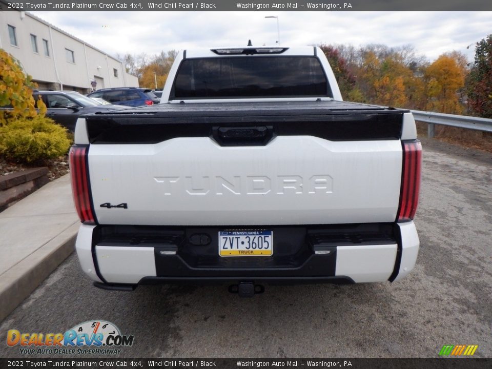 2022 Toyota Tundra Platinum Crew Cab 4x4 Wind Chill Pearl / Black Photo #11