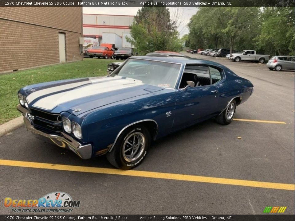 Fathom Blue Metallic 1970 Chevrolet Chevelle SS 396 Coupe Photo #1