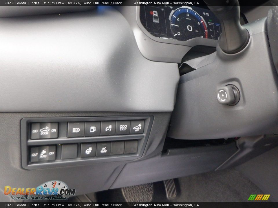 Controls of 2022 Toyota Tundra Platinum Crew Cab 4x4 Photo #21