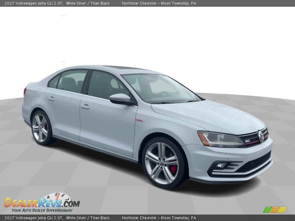 White Silver 2017 Volkswagen Jetta GLI 2.0T Photo #2