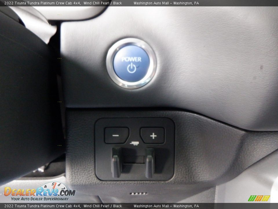 Controls of 2022 Toyota Tundra Platinum Crew Cab 4x4 Photo #25
