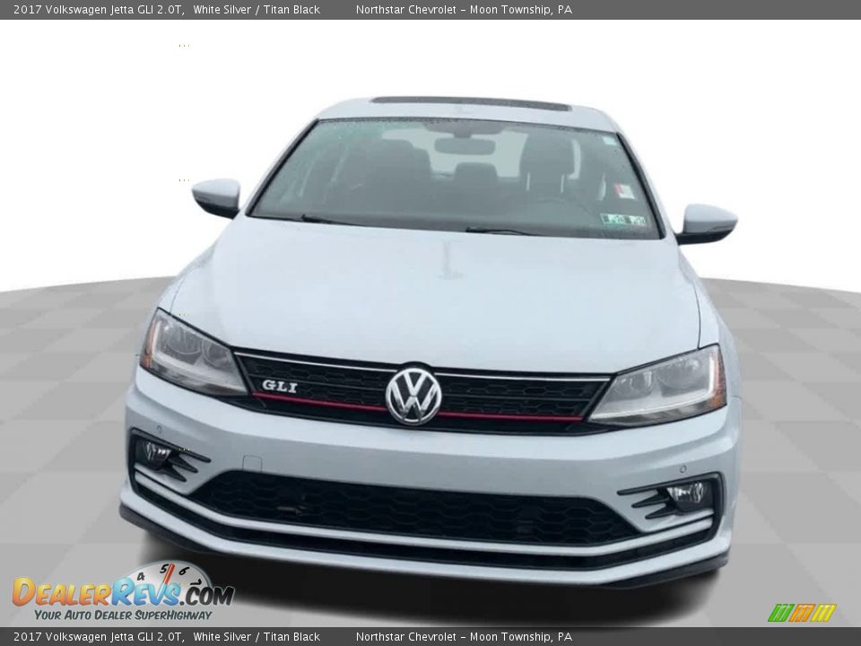 2017 Volkswagen Jetta GLI 2.0T White Silver / Titan Black Photo #3