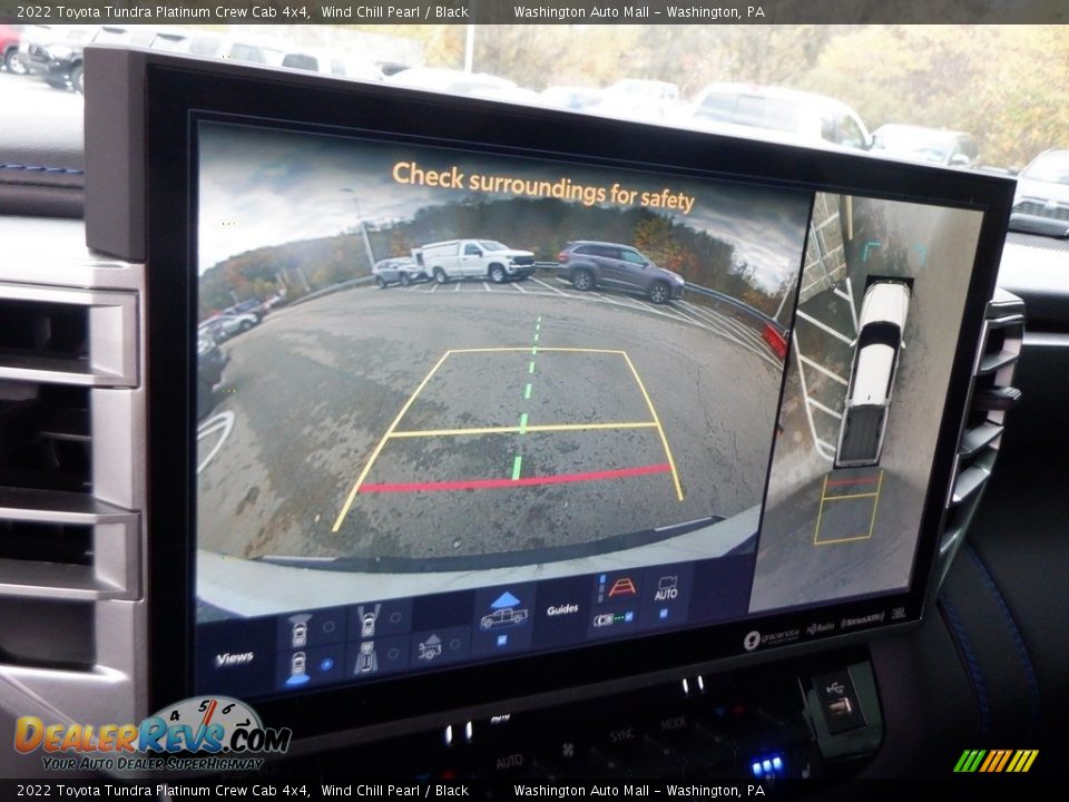 Controls of 2022 Toyota Tundra Platinum Crew Cab 4x4 Photo #28