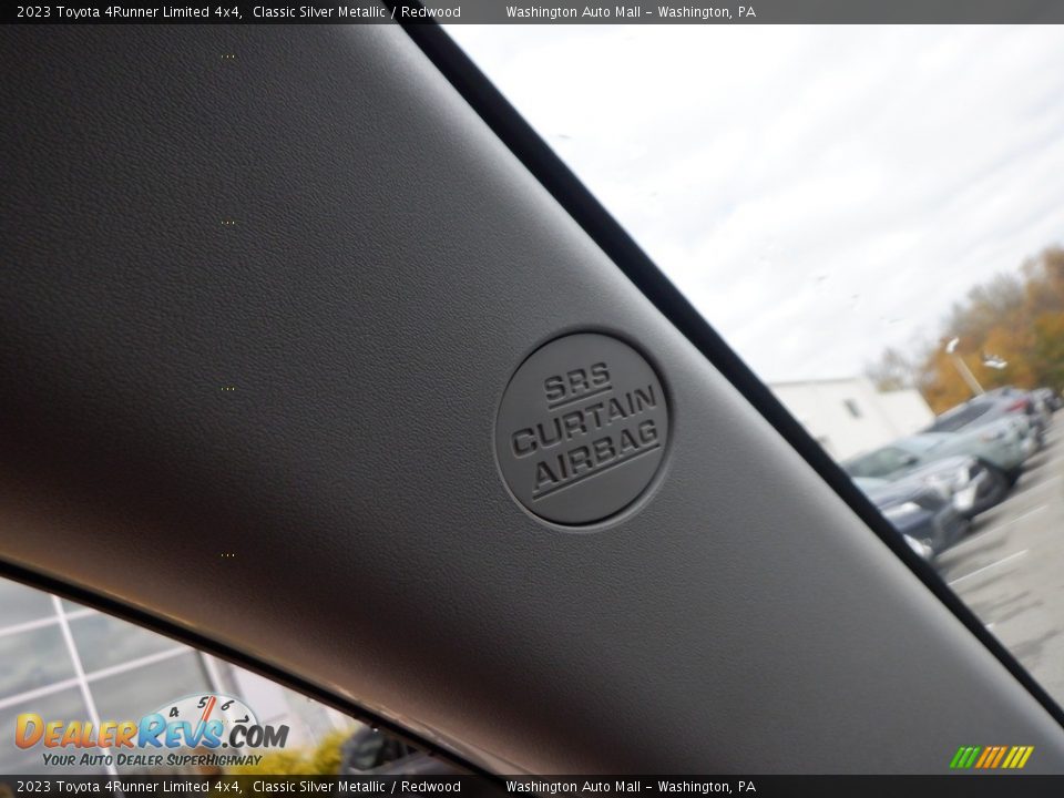 2023 Toyota 4Runner Limited 4x4 Classic Silver Metallic / Redwood Photo #29