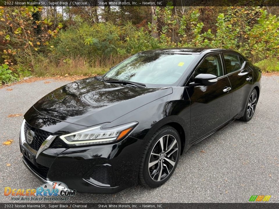 Super Black 2022 Nissan Maxima SV Photo #2