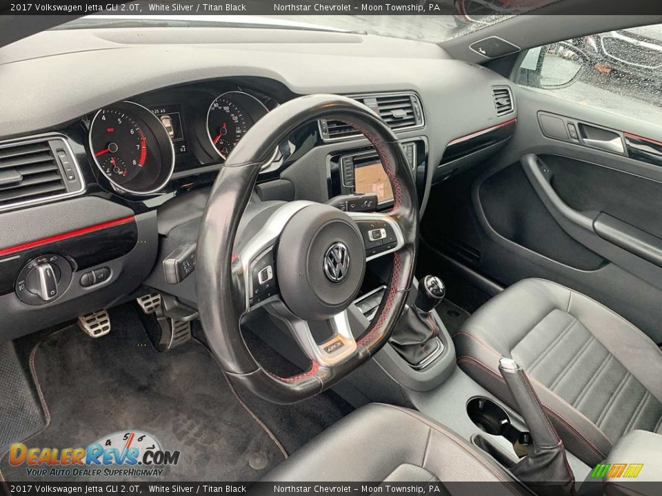 Titan Black Interior - 2017 Volkswagen Jetta GLI 2.0T Photo #10