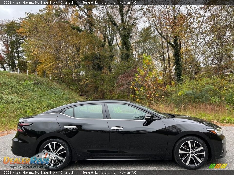 Super Black 2022 Nissan Maxima SV Photo #5