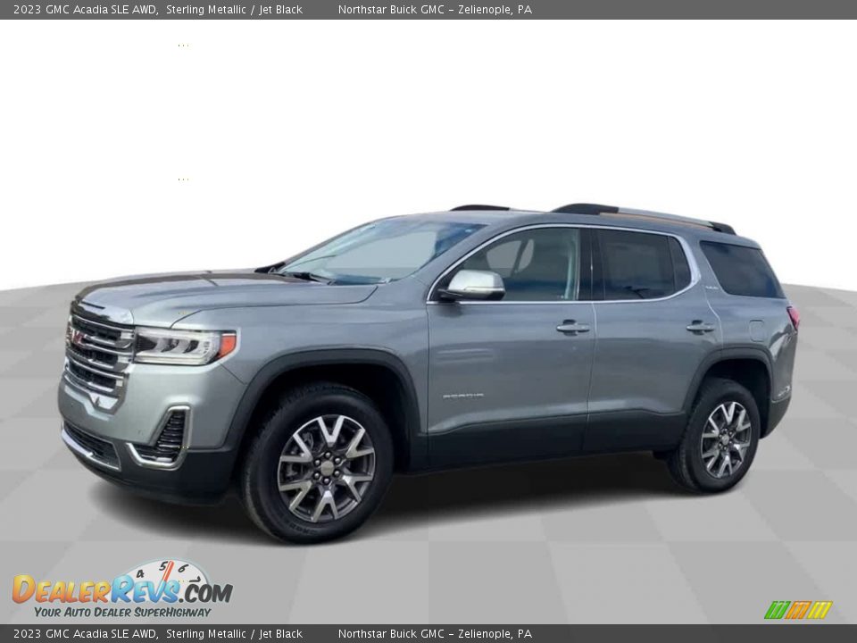 2023 GMC Acadia SLE AWD Sterling Metallic / Jet Black Photo #4