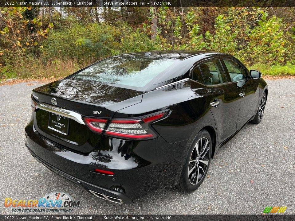 Super Black 2022 Nissan Maxima SV Photo #6