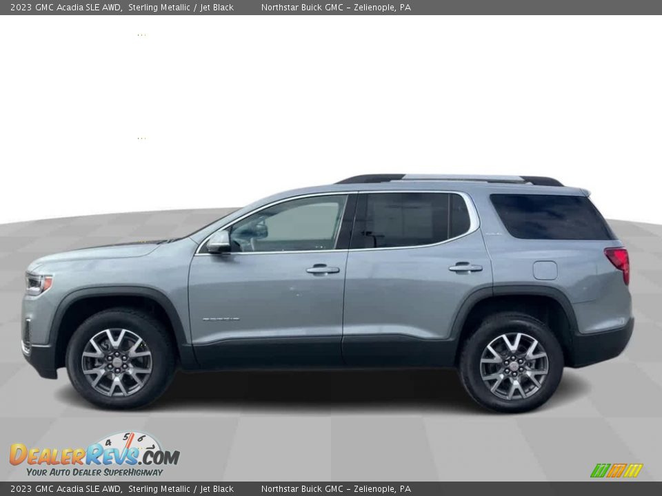 2023 GMC Acadia SLE AWD Sterling Metallic / Jet Black Photo #5