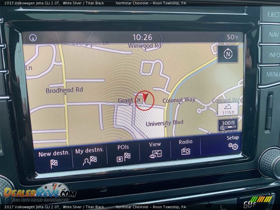 Navigation of 2017 Volkswagen Jetta GLI 2.0T Photo #14