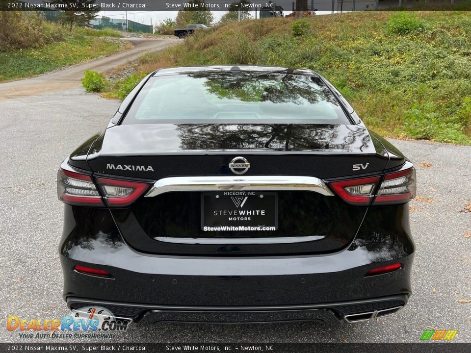 Super Black 2022 Nissan Maxima SV Photo #7