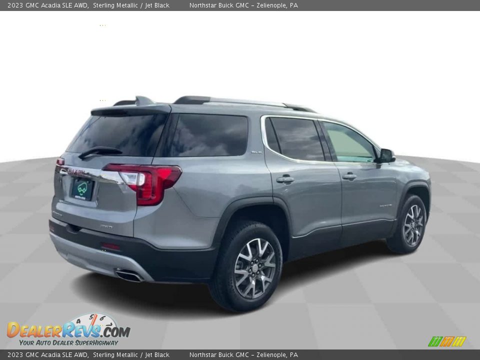 2023 GMC Acadia SLE AWD Sterling Metallic / Jet Black Photo #8