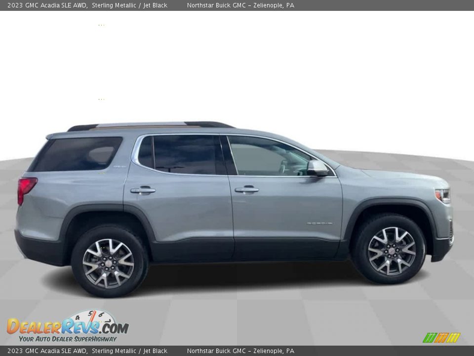 2023 GMC Acadia SLE AWD Sterling Metallic / Jet Black Photo #9