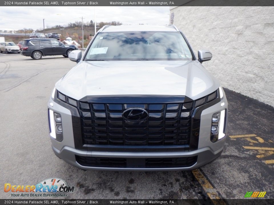 2024 Hyundai Palisade SEL AWD Typhoon Silver / Black Photo #4