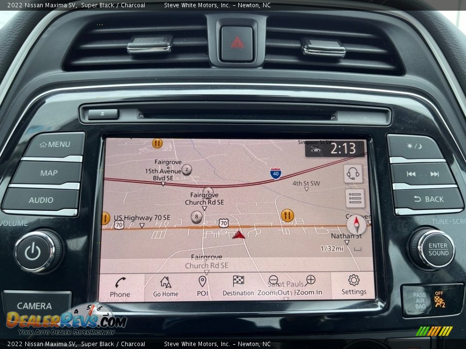 Navigation of 2022 Nissan Maxima SV Photo #20