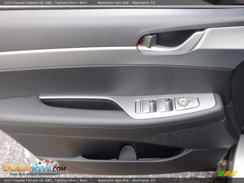 2024 Hyundai Palisade SEL AWD Typhoon Silver / Black Photo #9
